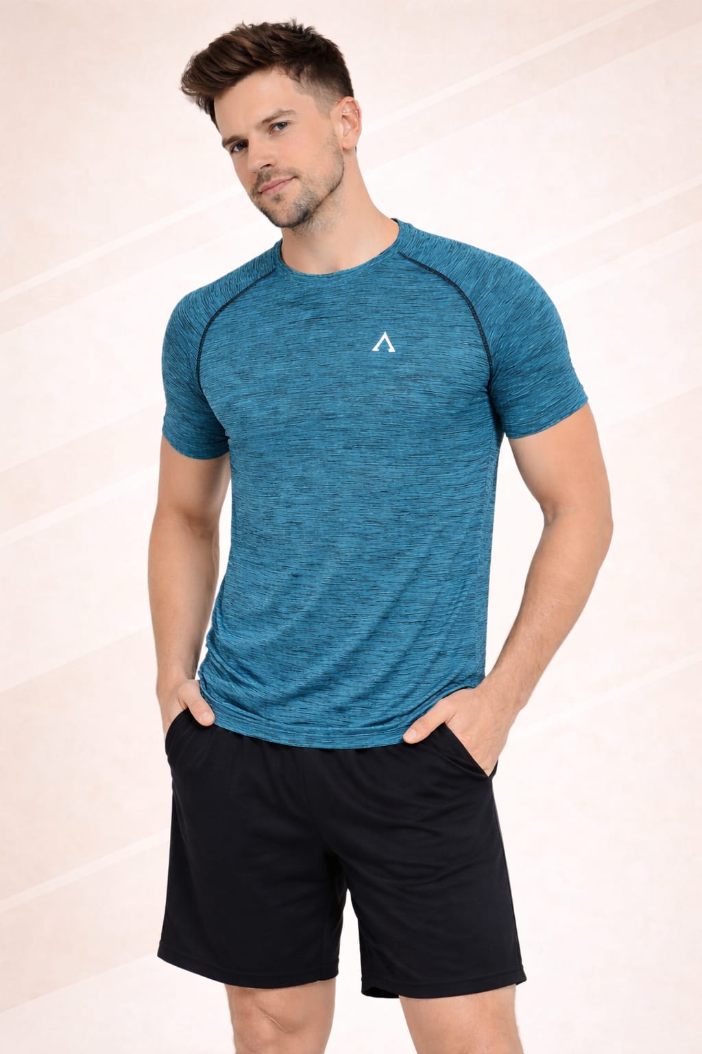 Austiex Men's Active Wear  T-shirt