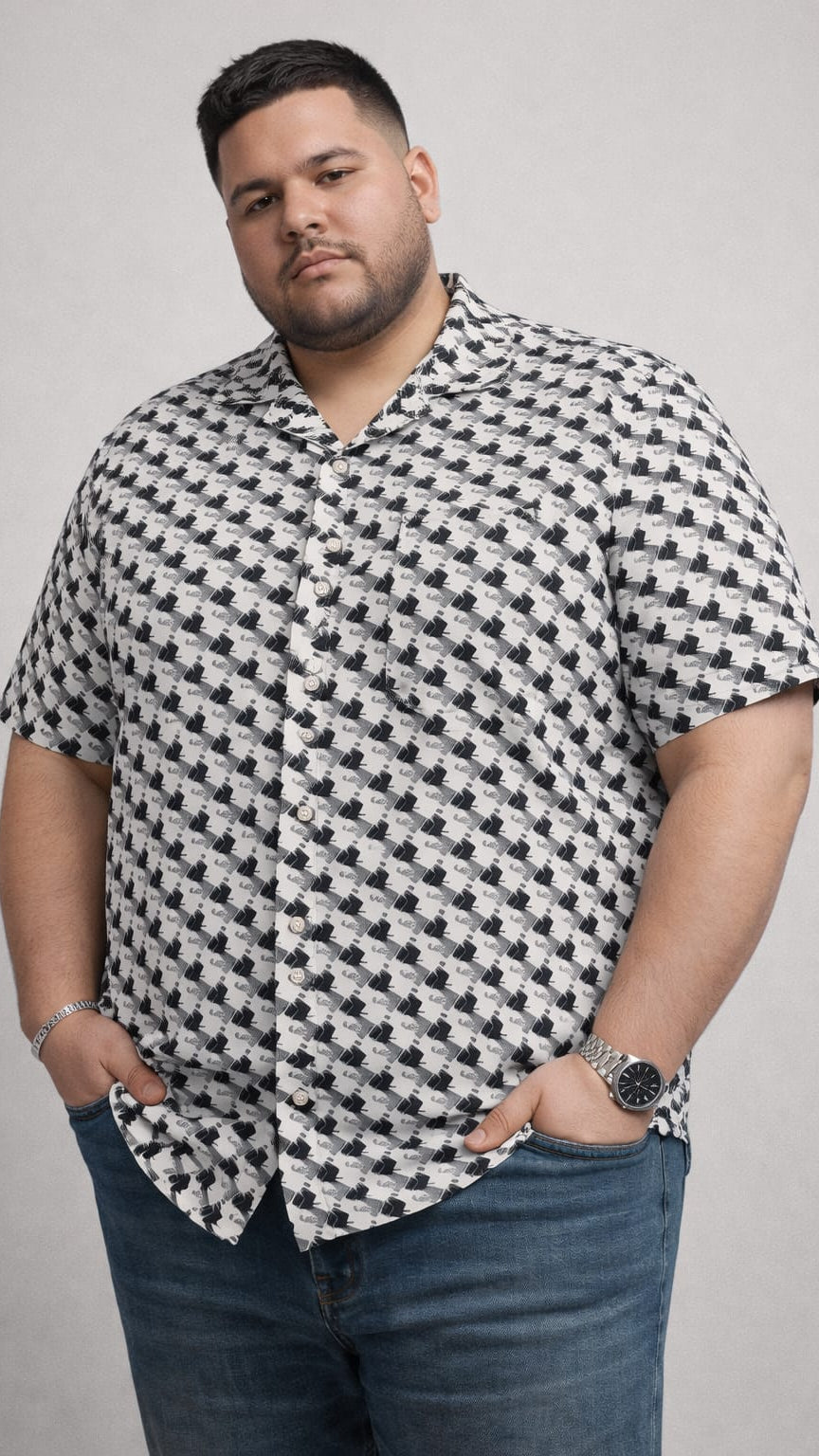 Austivo Men Plus Size Shirt