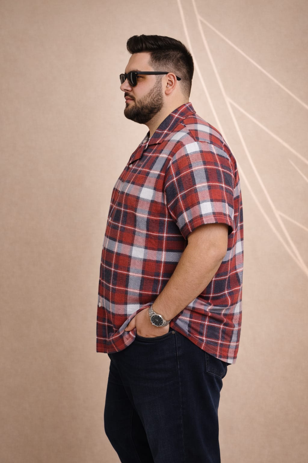 Austivo Men Plus Size Shirt