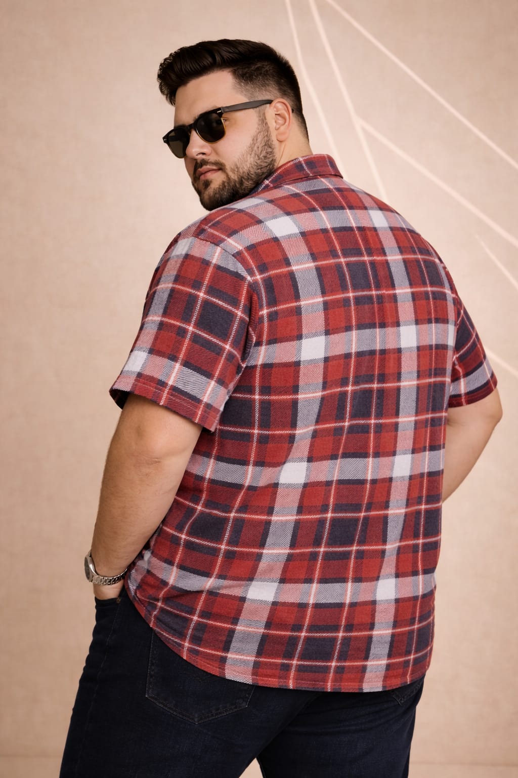 Austivo Men Plus Size Shirt