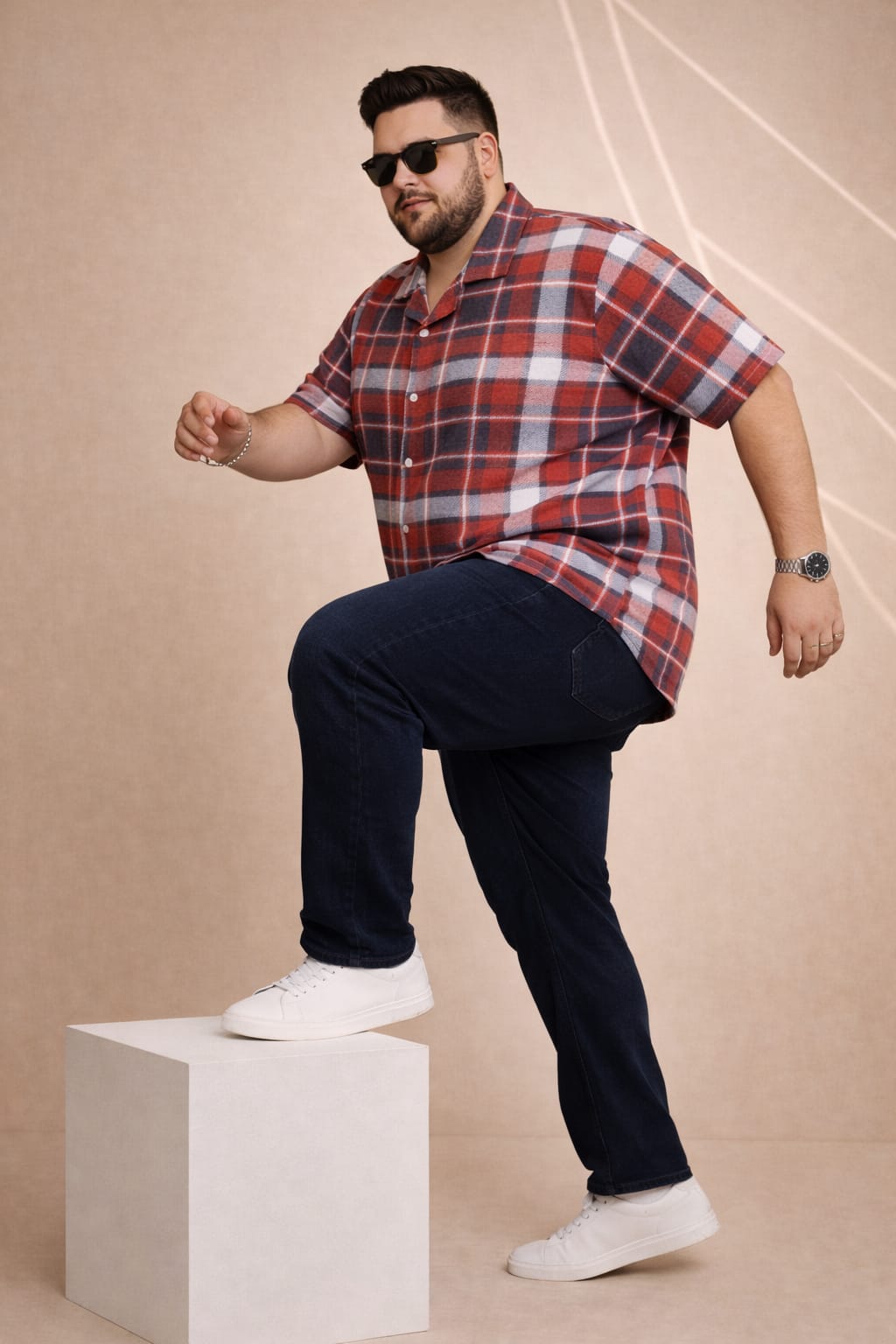 Austivo Men Plus Size Shirt