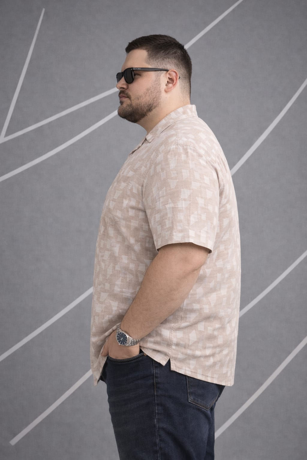 Austivo Men Plus Size Shirt