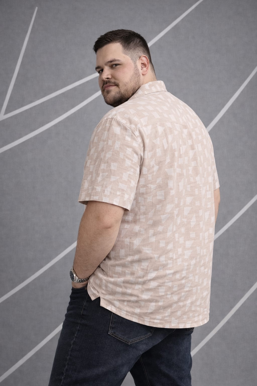 Austivo Men Plus Size Shirt