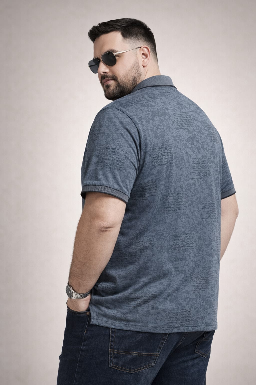Austivo Men's  Polo Neck T-shirt