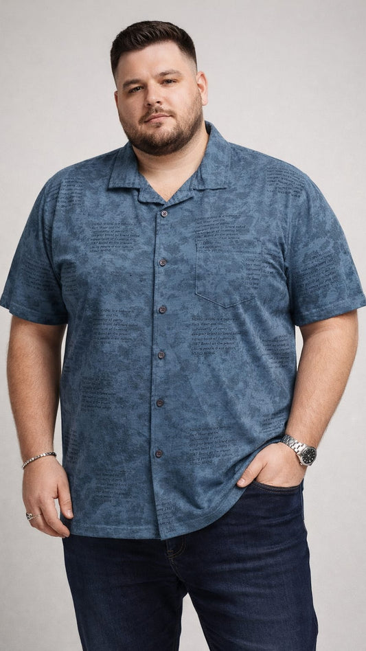 Austivo Men Plus Size Shirt