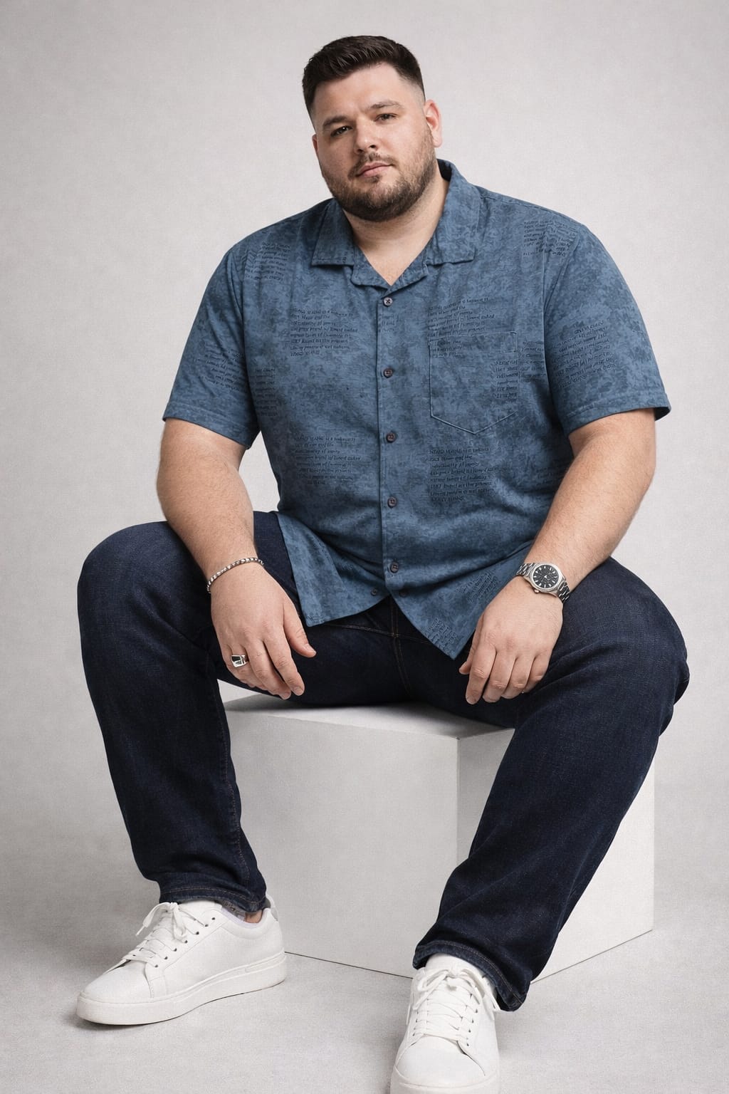 Austivo Men Plus Size Shirt