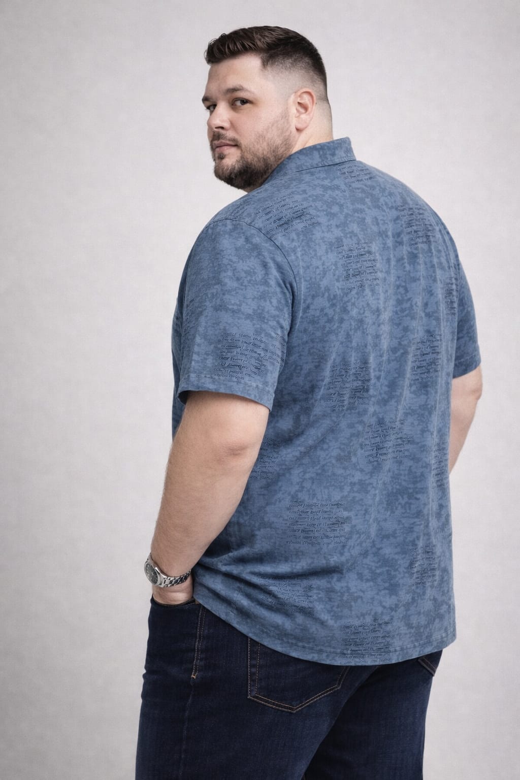 Austivo Men Plus Size Shirt