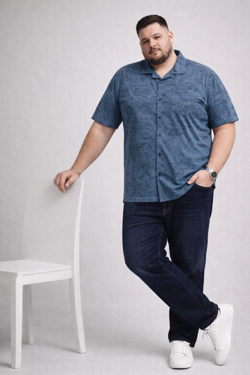 Austivo Men Plus Size Shirt