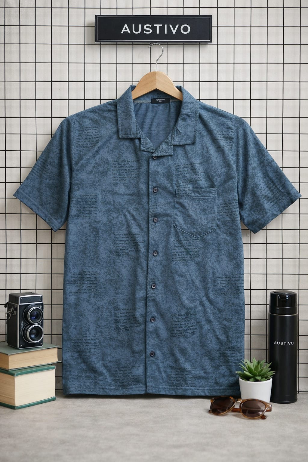 Austivo Men Plus Size Shirt
