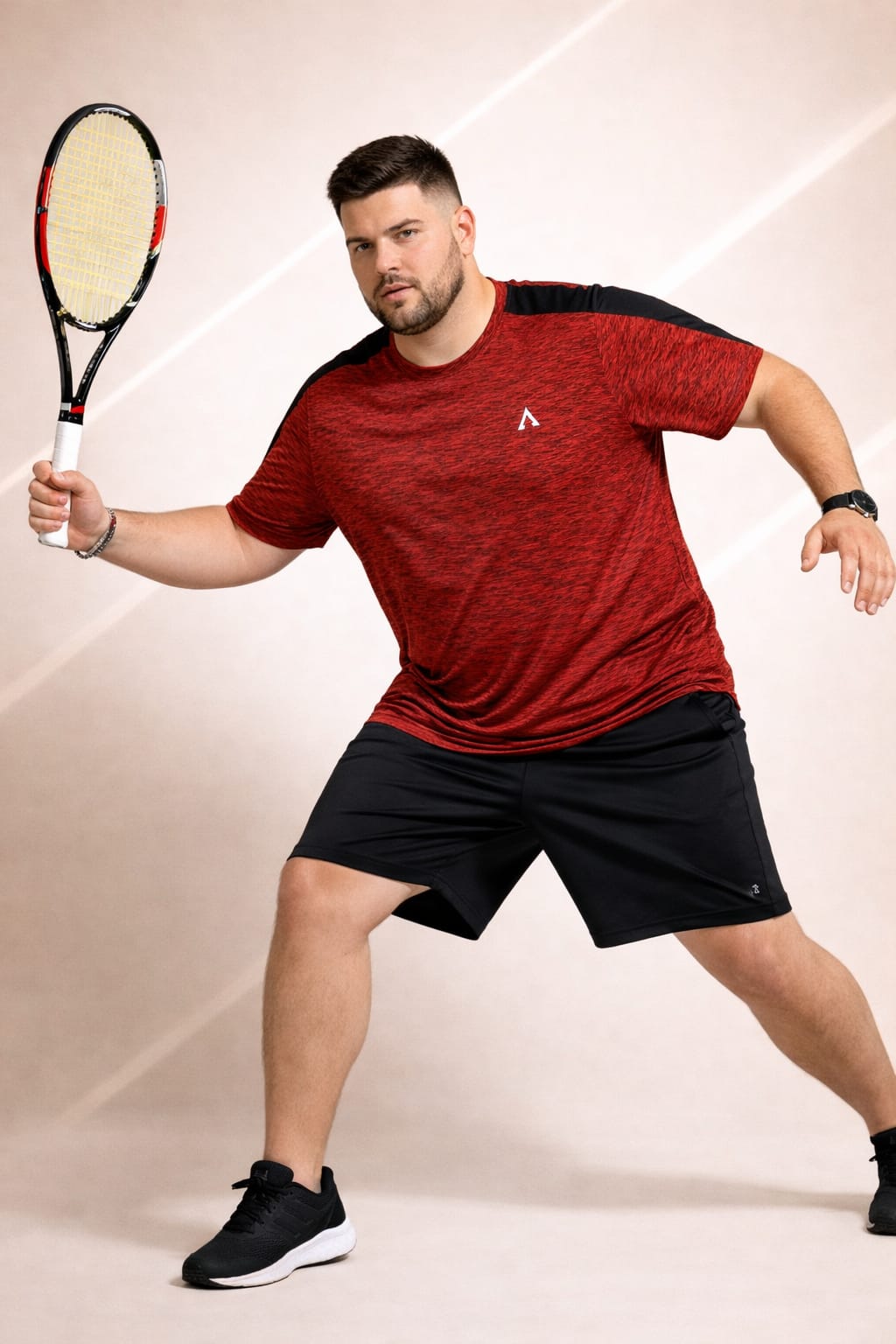 Austivo Men's Active Wear T-shirt