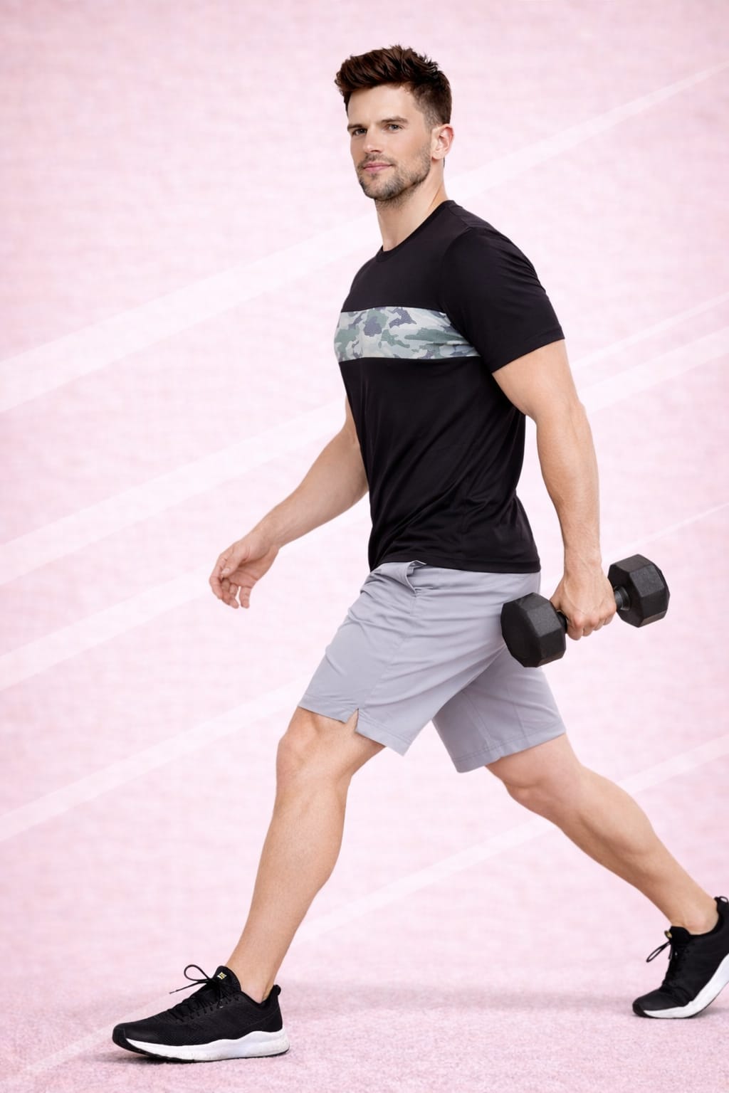 Austiex Men's Active Wear  T-shirt
