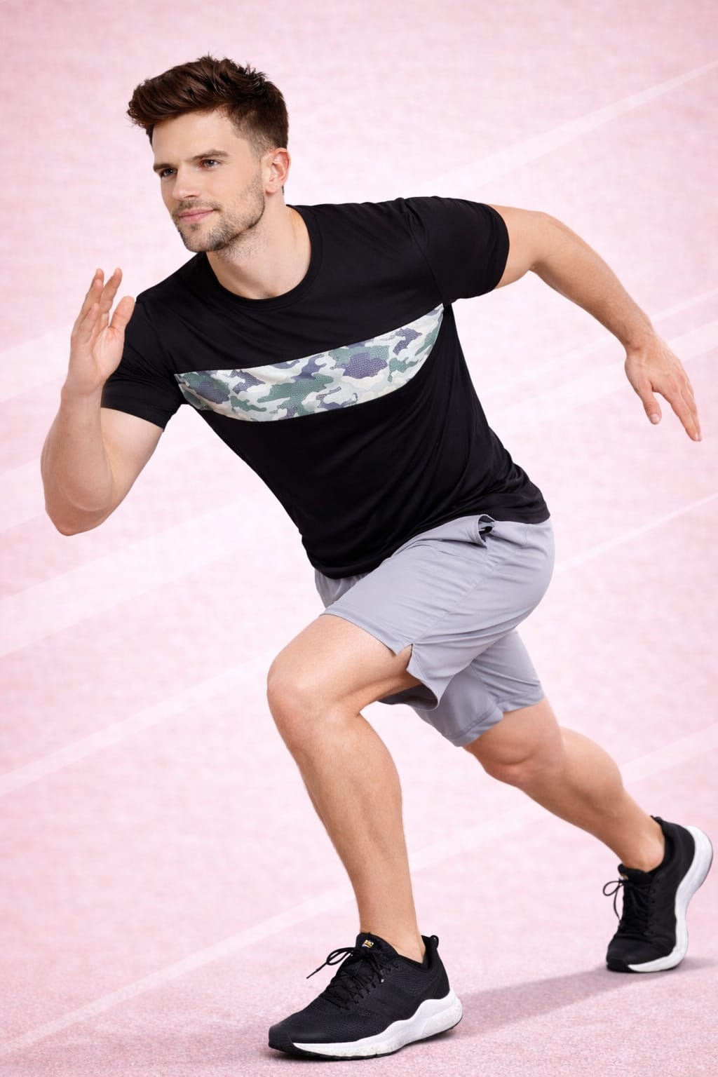 Austiex Men's Active Wear  T-shirt