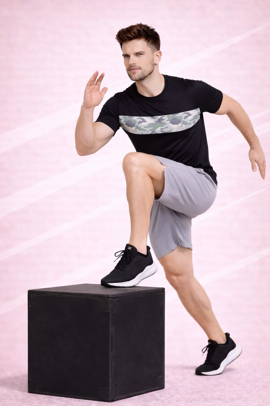 Austiex Men's Active Wear  T-shirt