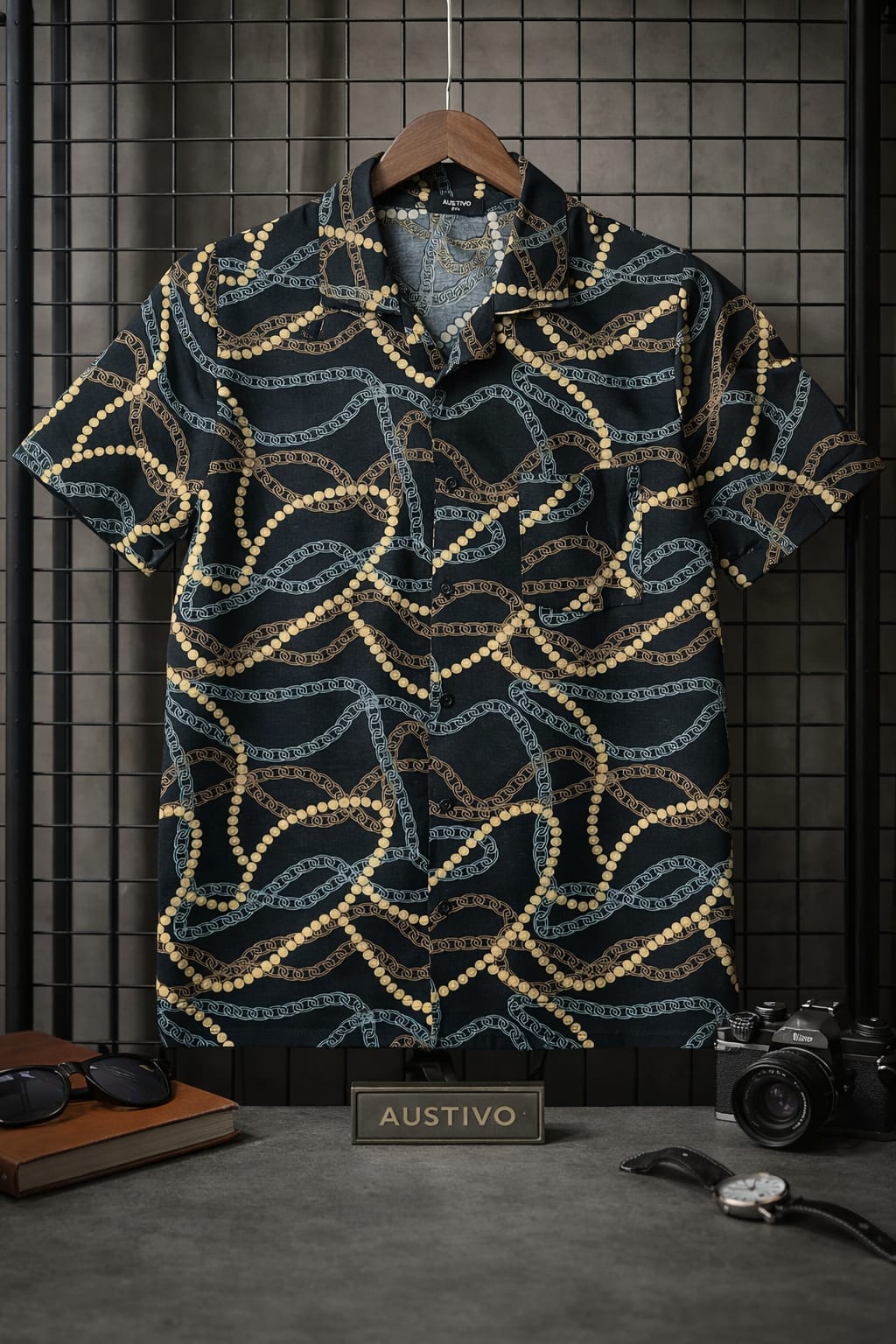 Austivo Men Plus Size Shirt