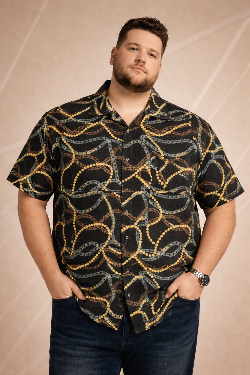 Austivo Men Plus Size Shirt