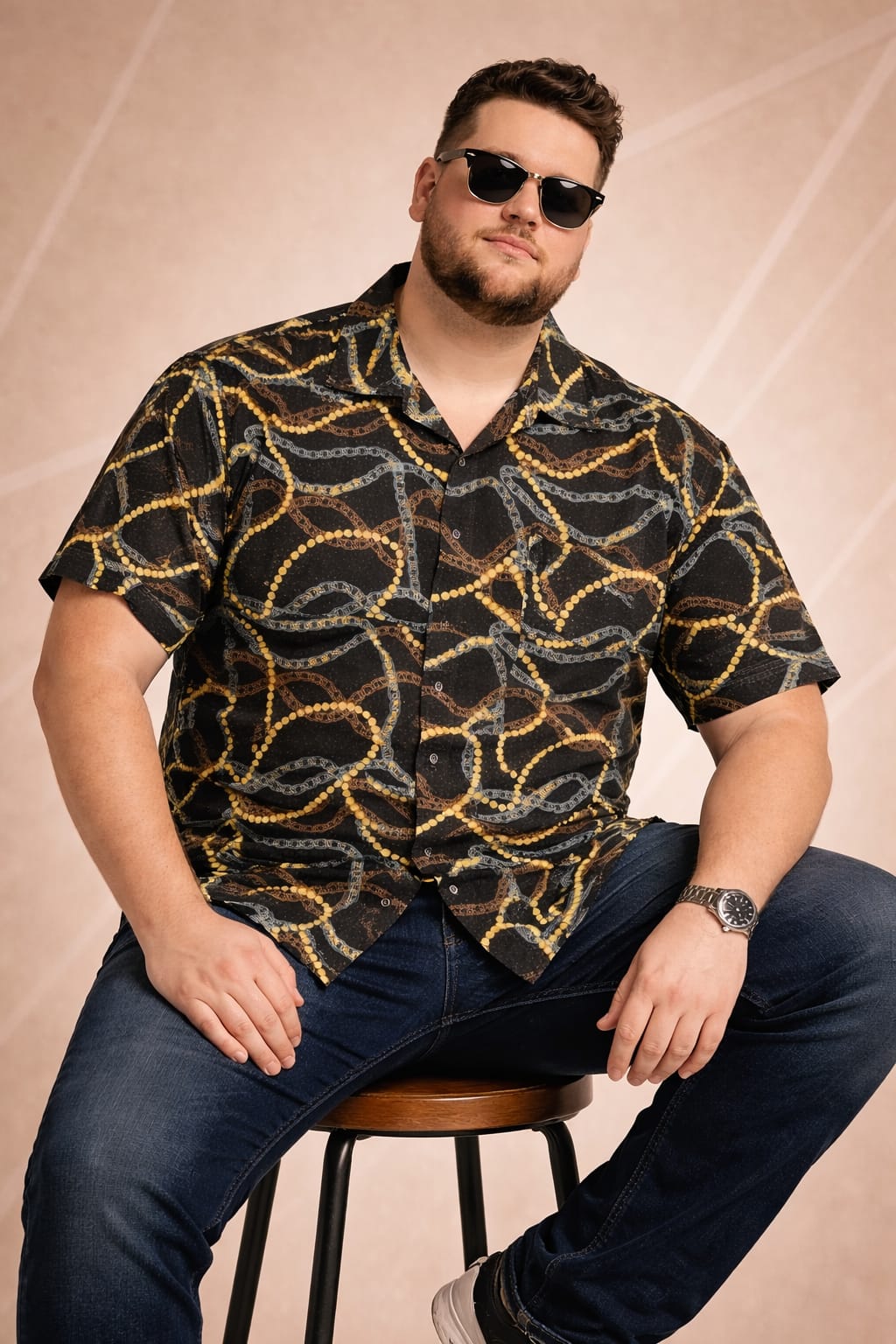 Austivo Men Plus Size Shirt