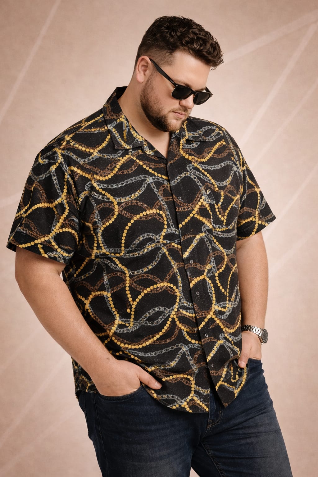 Austivo Men Plus Size Shirt