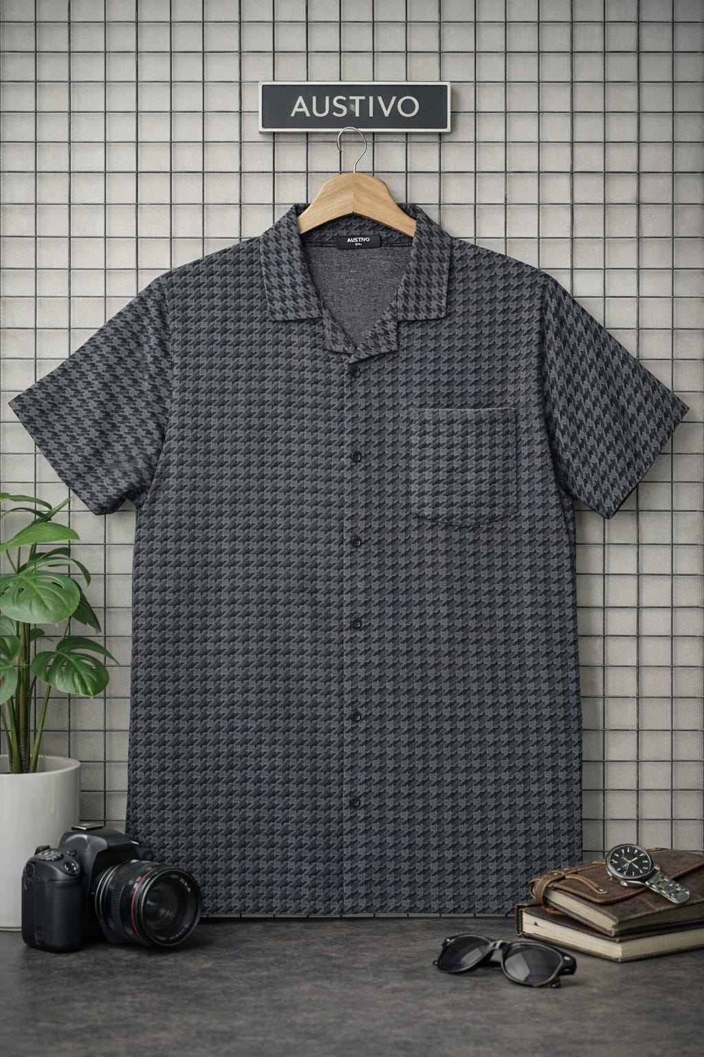 Austivo Men Plus Size Shirt