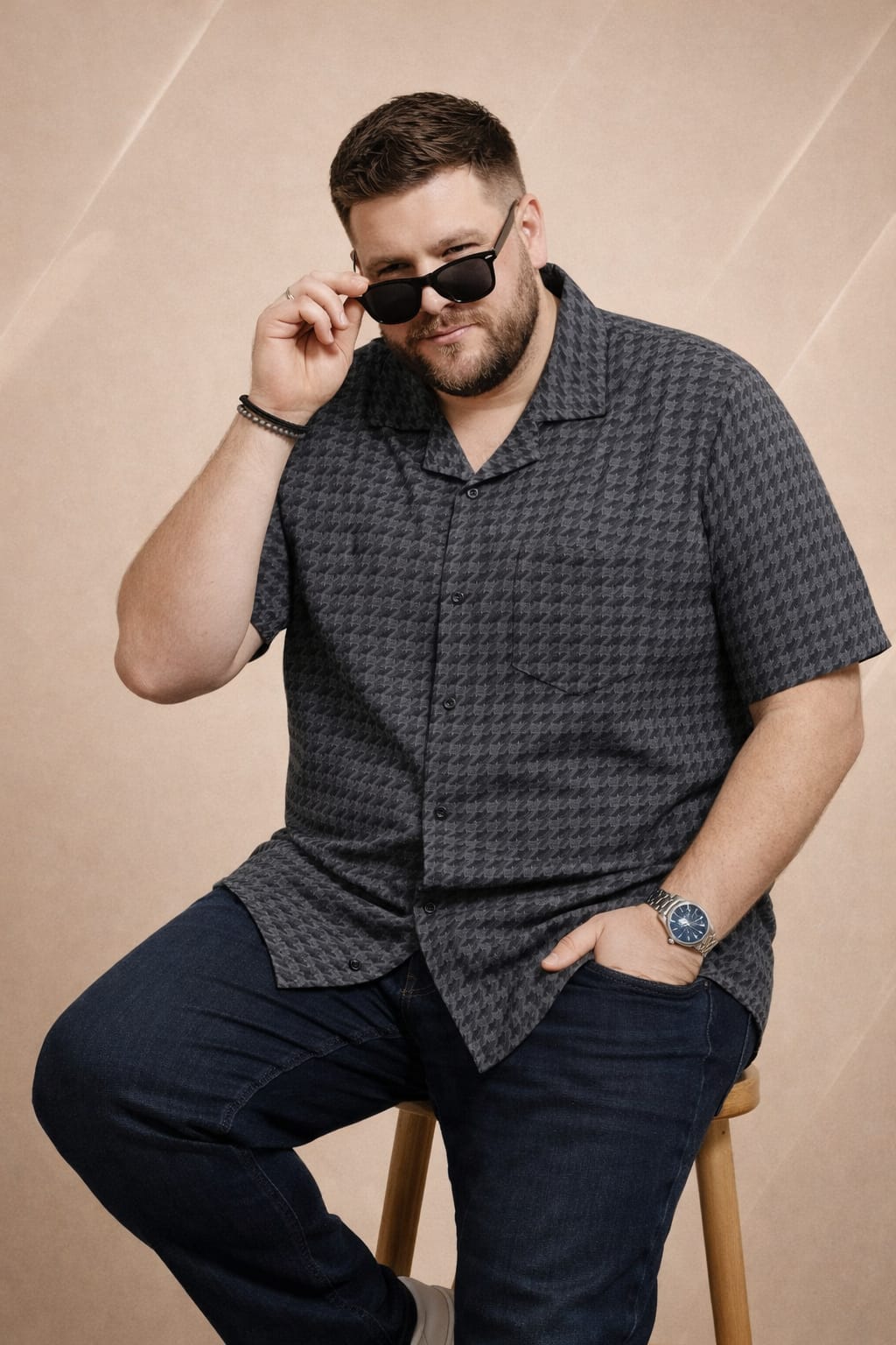 Austivo Men Plus Size Shirt