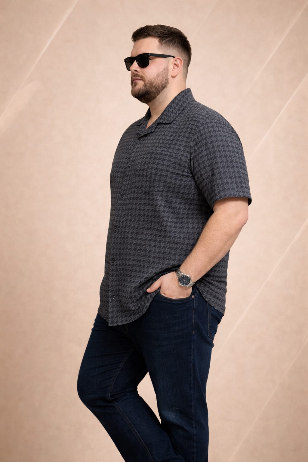 Austivo Men Plus Size Shirt