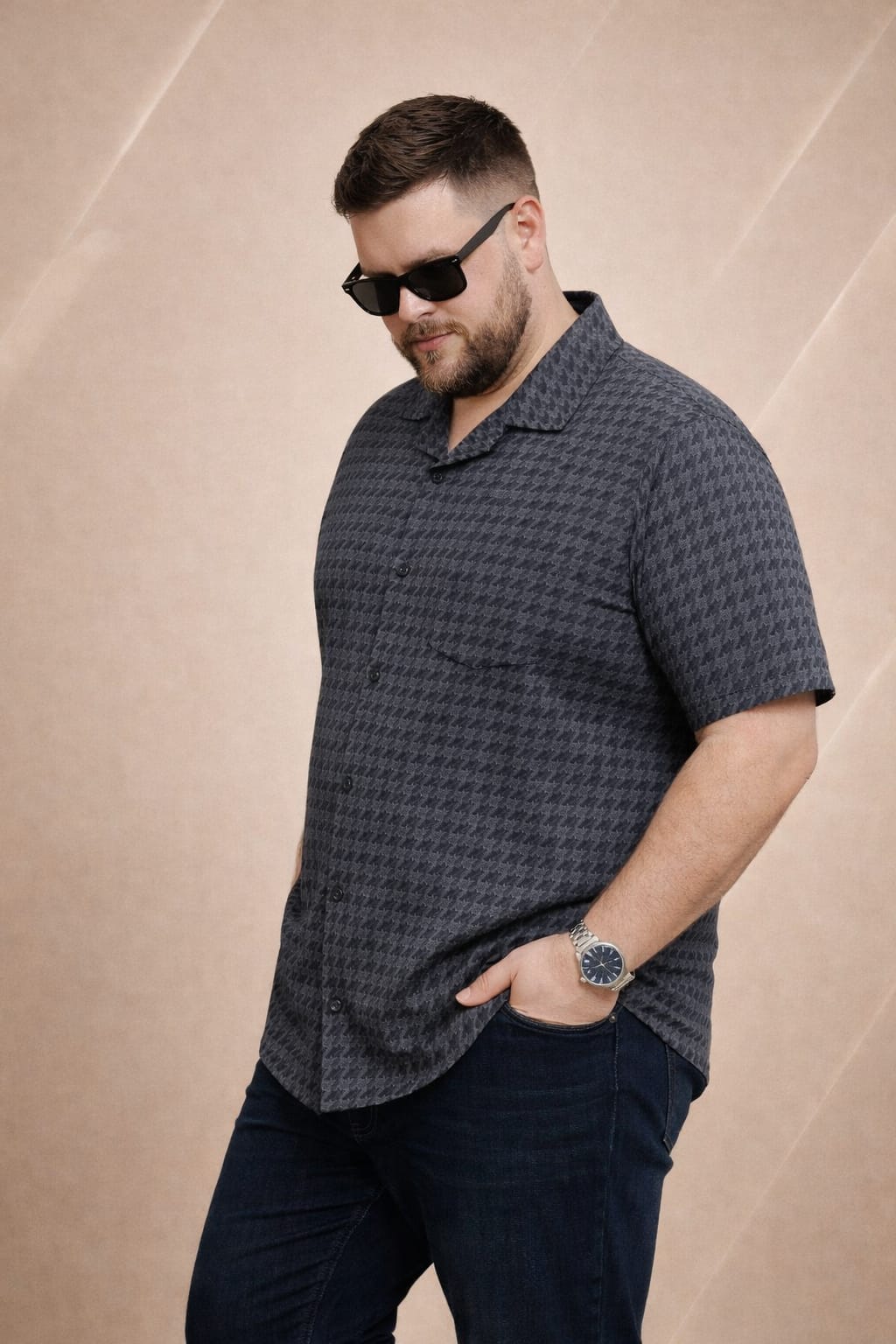 Austivo Men Plus Size Shirt