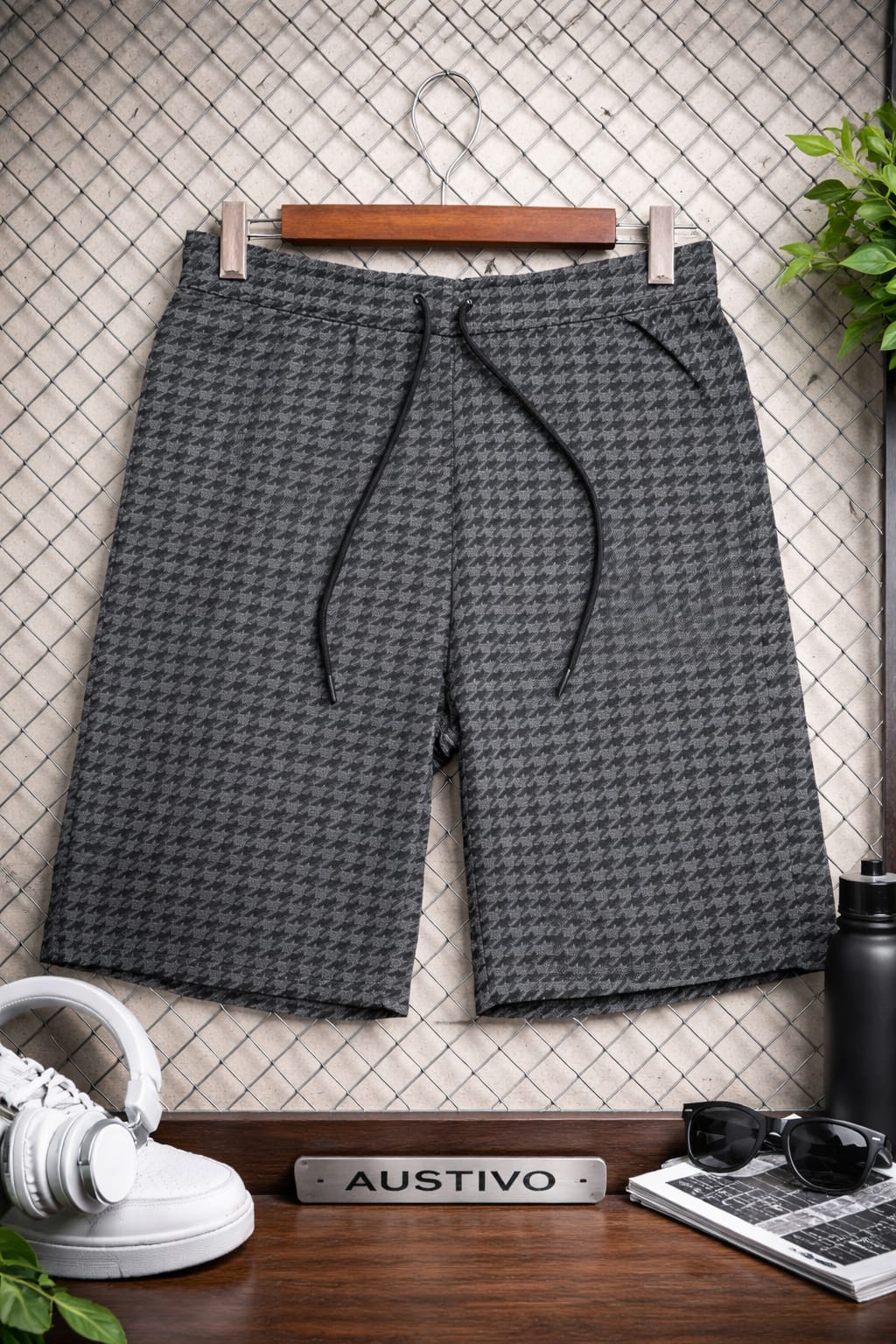 AUSTIVO Men’s Plus Size Shorts