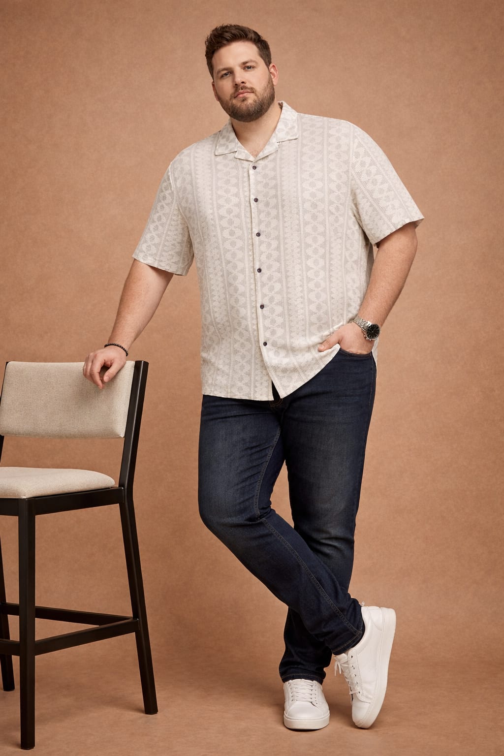Austivo Men Plus Size Shirt