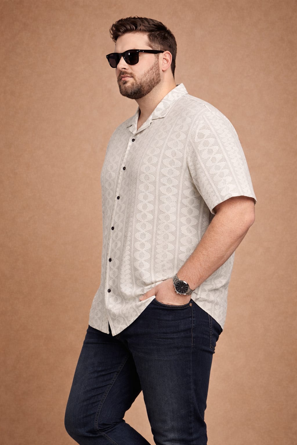Austivo Men Plus Size Shirt