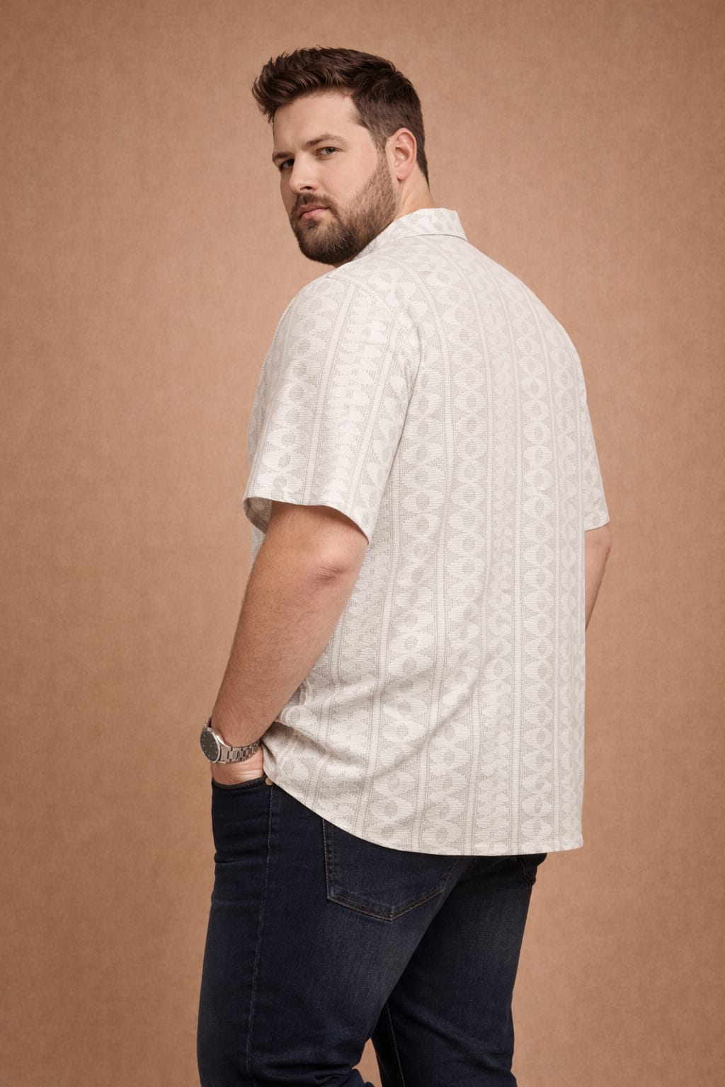 Austivo Men Plus Size Shirt