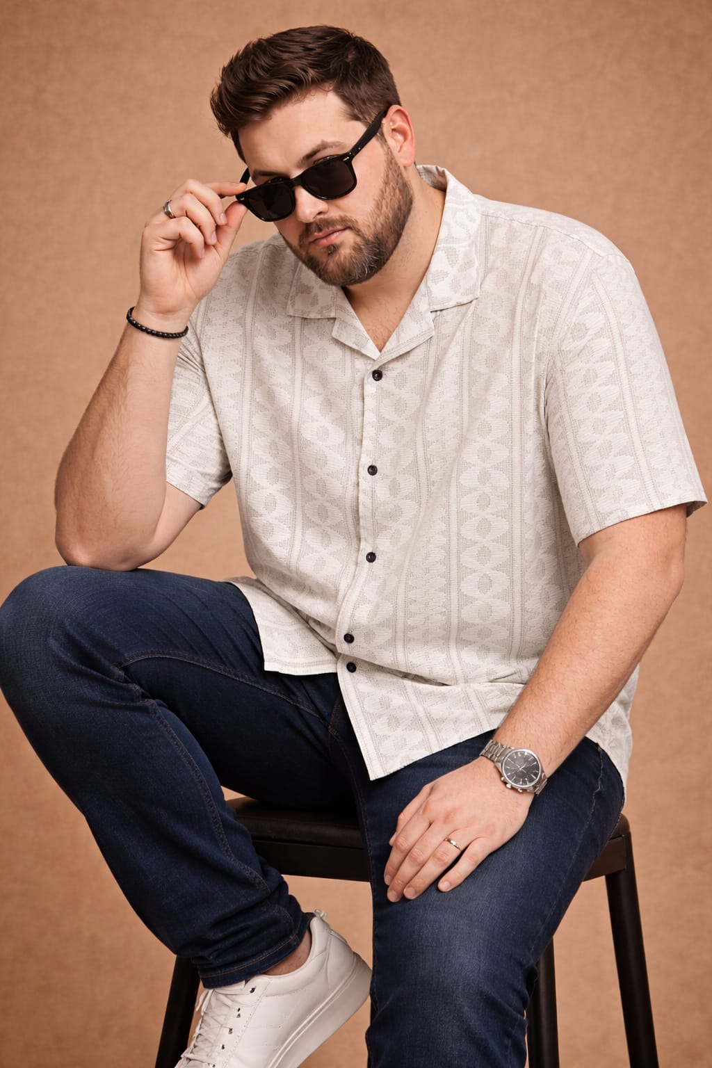 Austivo Men Plus Size Shirt