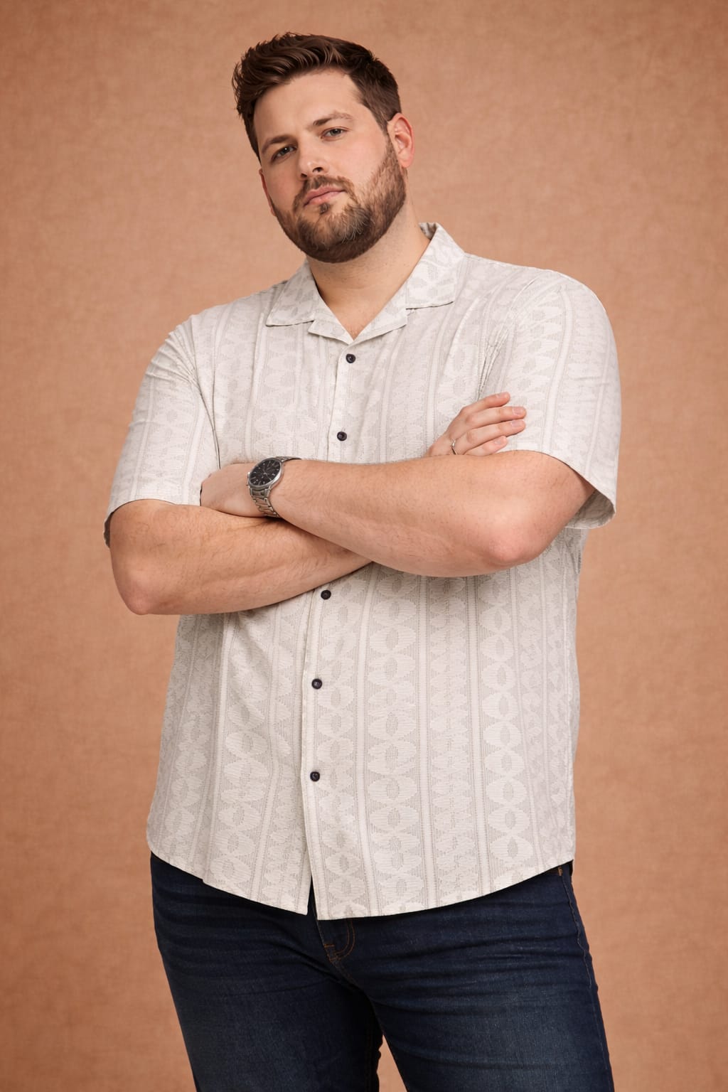 Austivo Men Plus Size Shirt