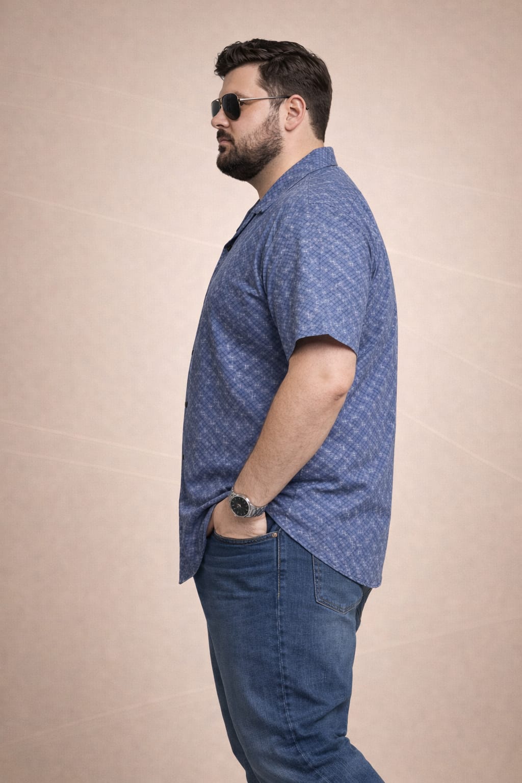Austivo Men Plus Size Shirt