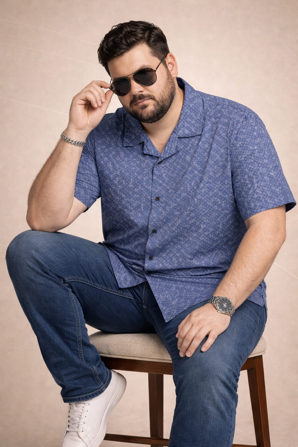 Austivo Men Plus Size Shirt