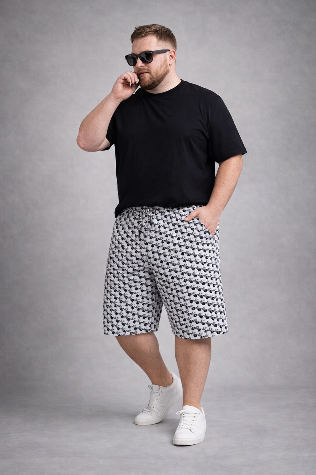 AUSTIVO Men’s Plus Size Shorts