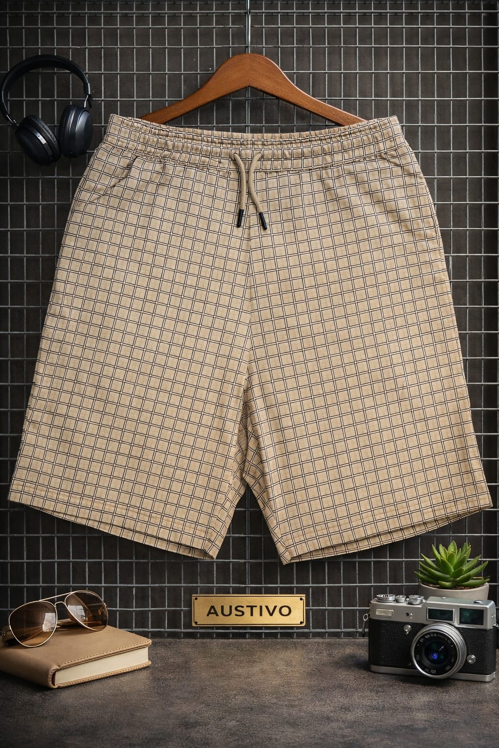 AUSTIVO Men’s Plus Size Shorts