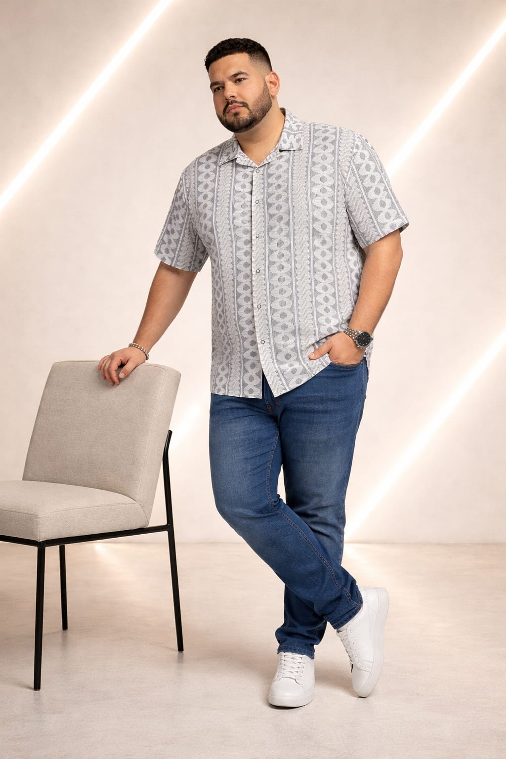 Austivo Men Plus Size Shirt
