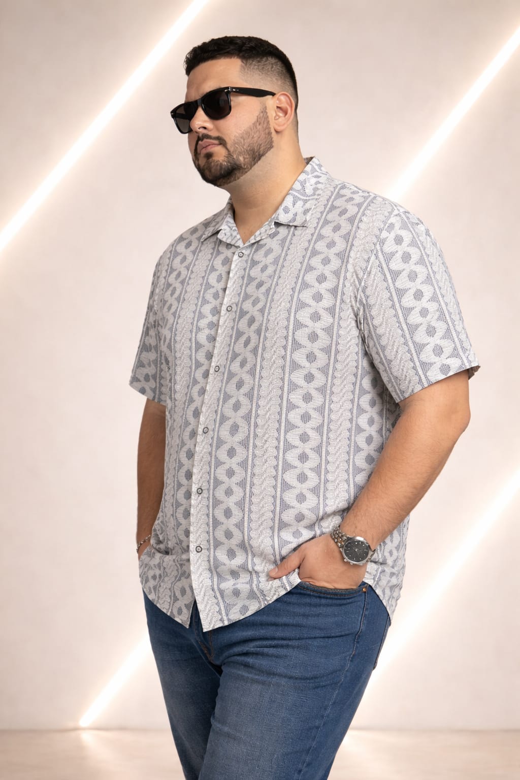 Austivo Men Plus Size Shirt