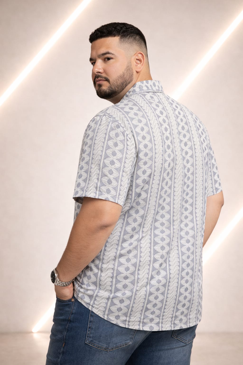 Austivo Men Plus Size Shirt