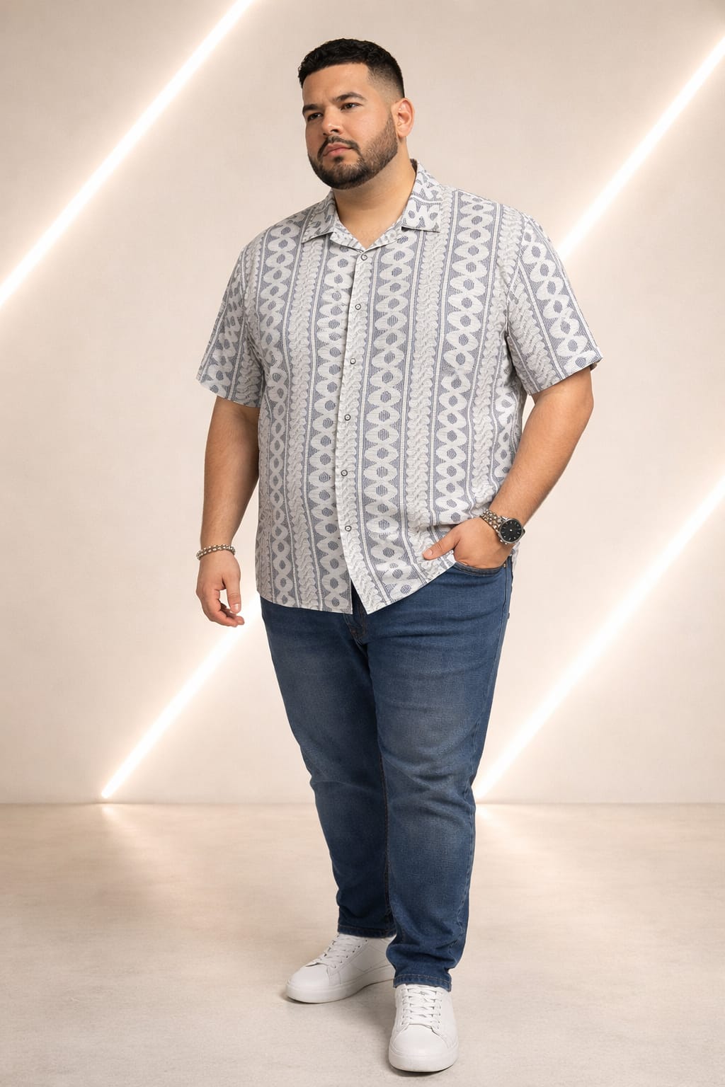 Austivo Men Plus Size Shirt