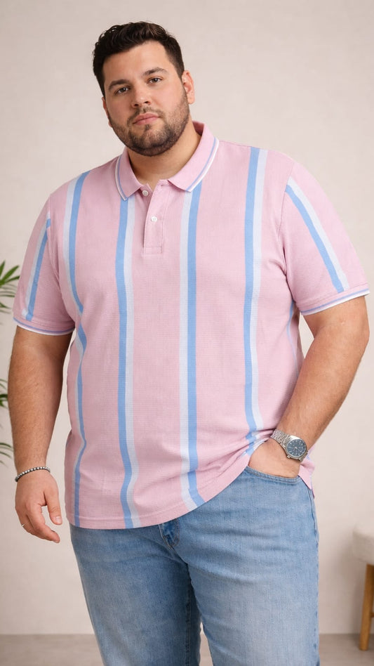 Austivo Men's  Polo Neck T-shirt