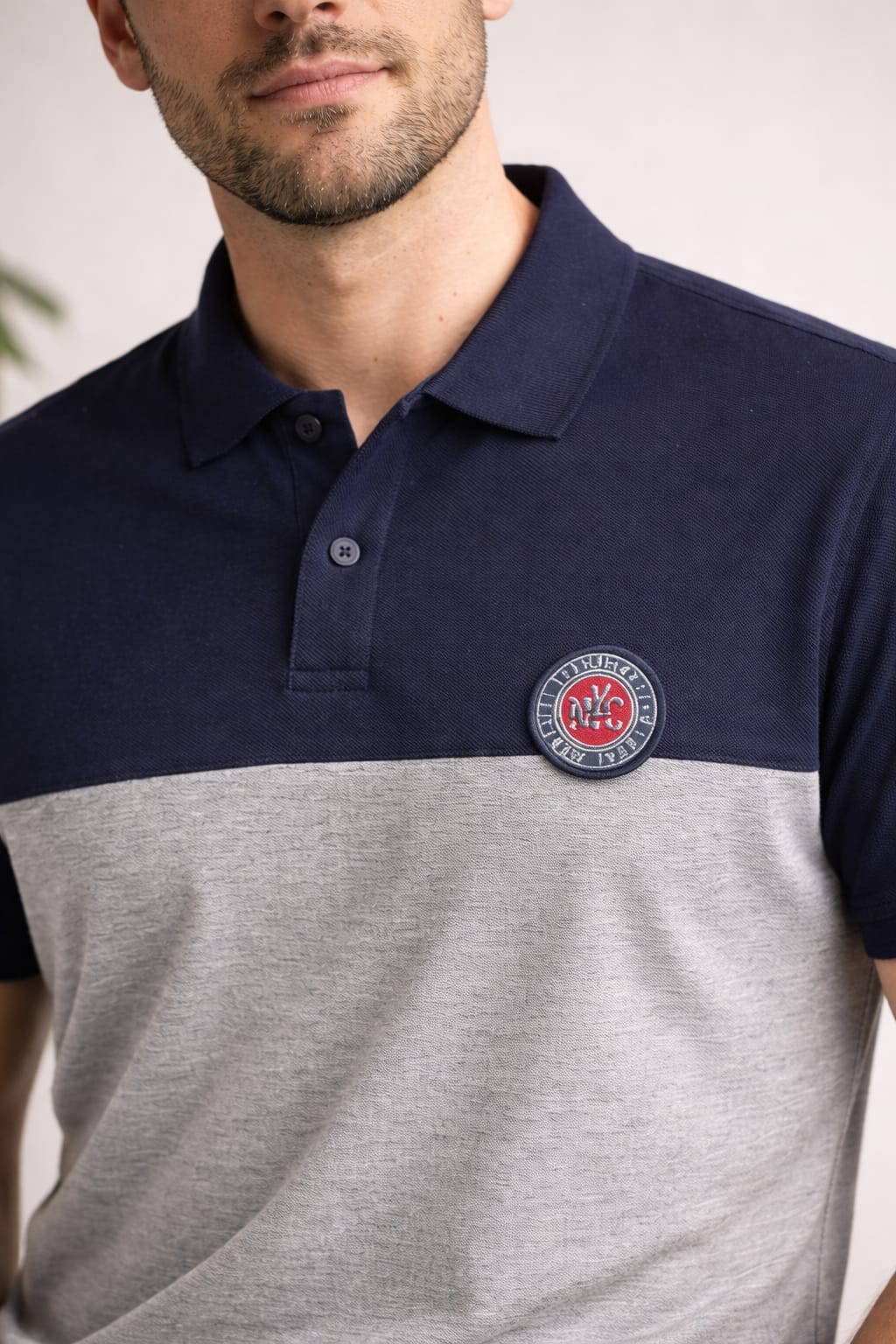 Austin Wood Solid Polo T-shirt