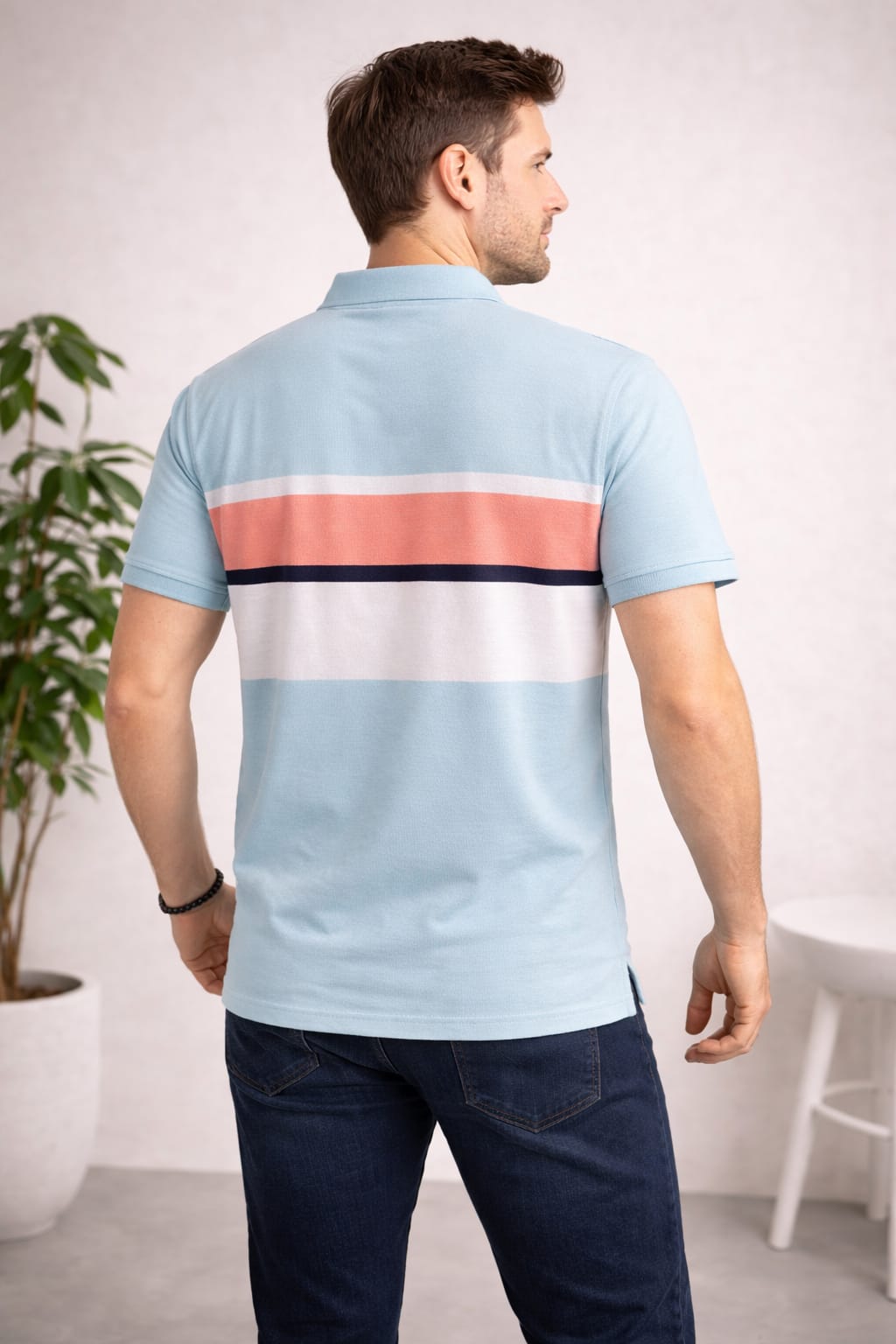 Austin Wood Pocket Polo T-shirt