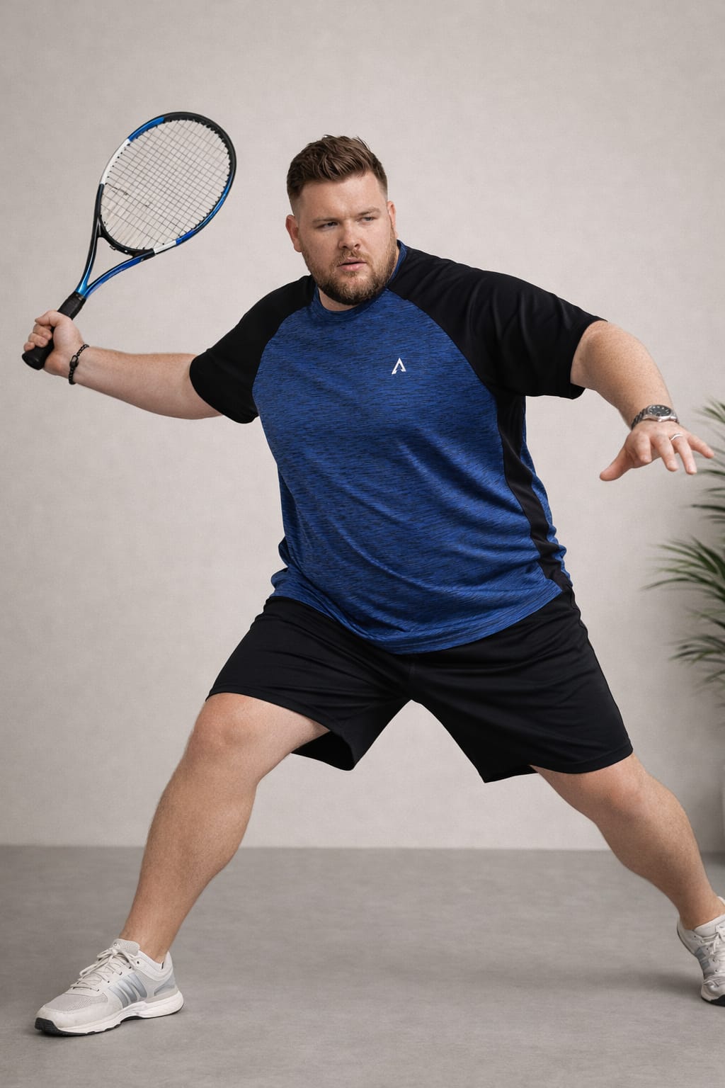 Austivo Men's Active Wear  T-shirt