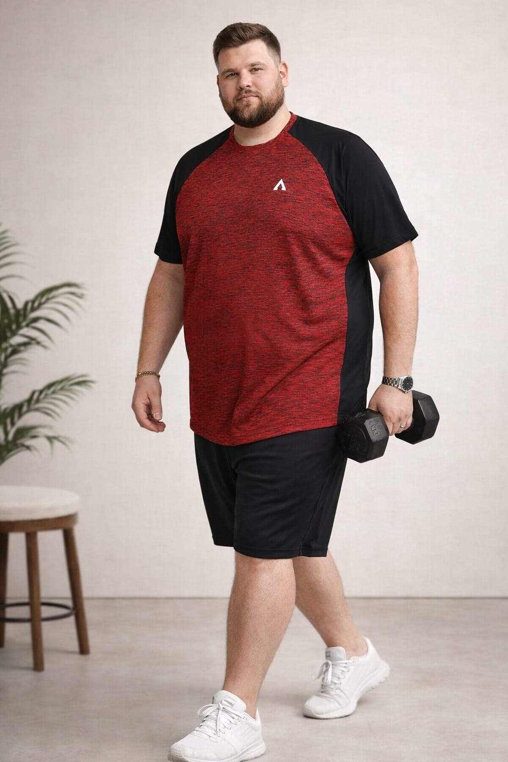 Austivo Men's Active Wear  T-shirt