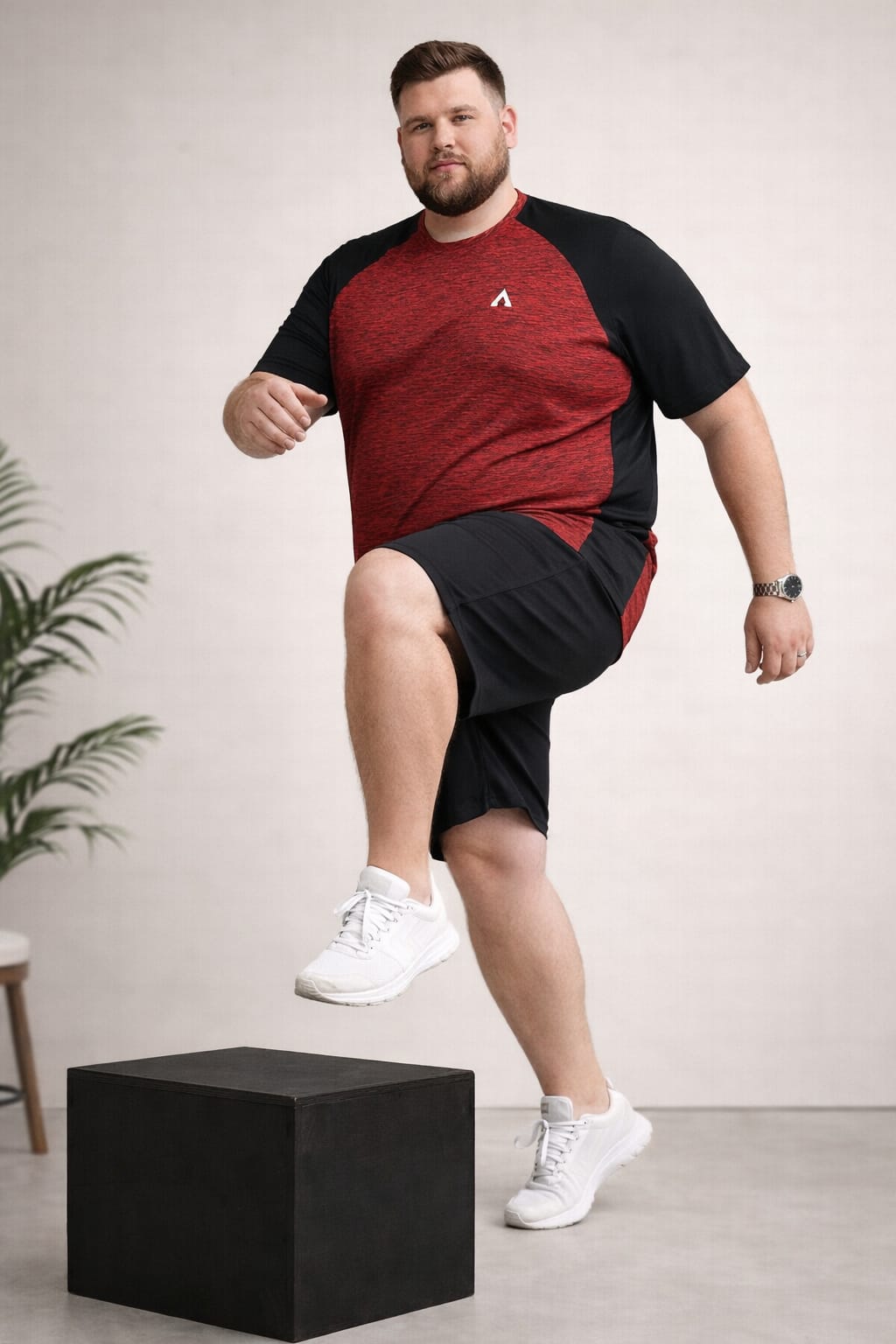Austivo Men's Active Wear  T-shirt
