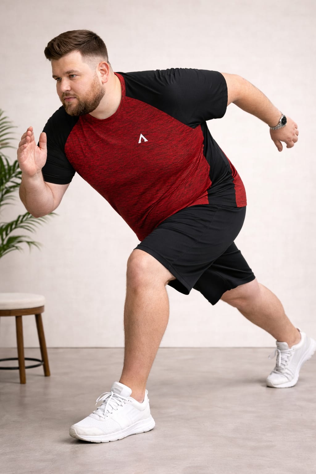 Austivo Men's Active Wear  T-shirt