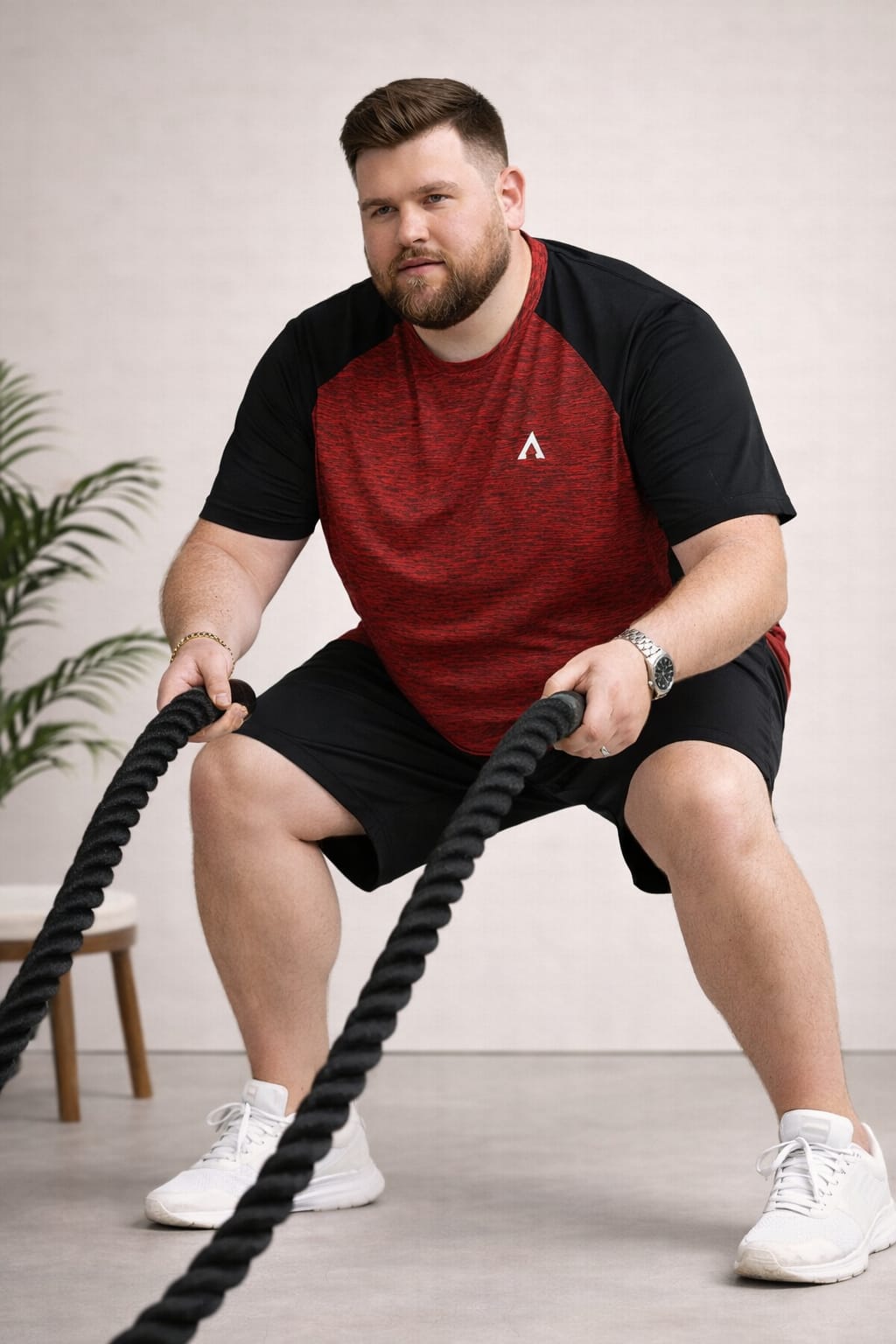 Austivo Men's Active Wear  T-shirt