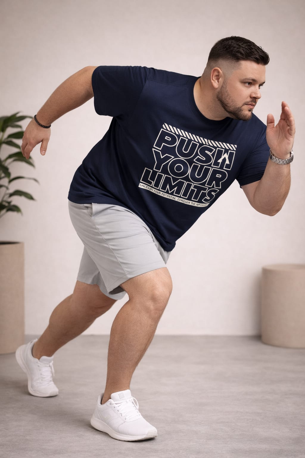 Austivo Men's Active Wear  T-shirt