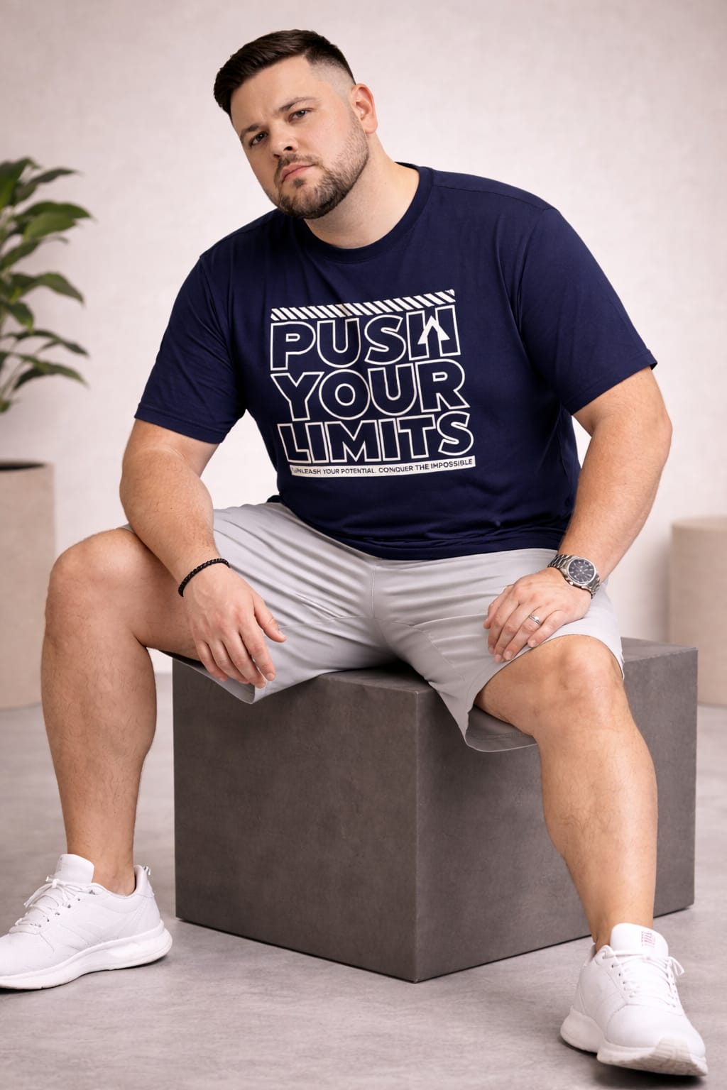 Austivo Men's Active Wear  T-shirt