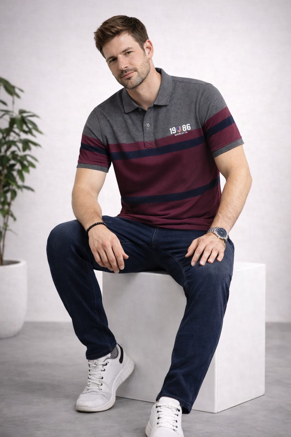 Austin Wood Polo T-shirt